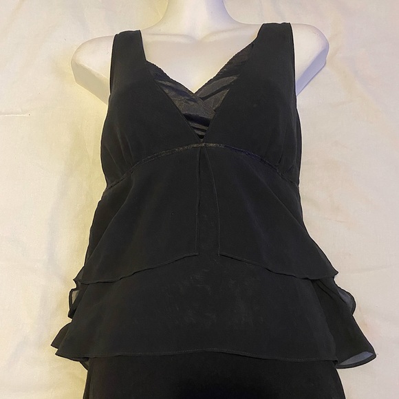 Black peplum top - Picture 2 of 3